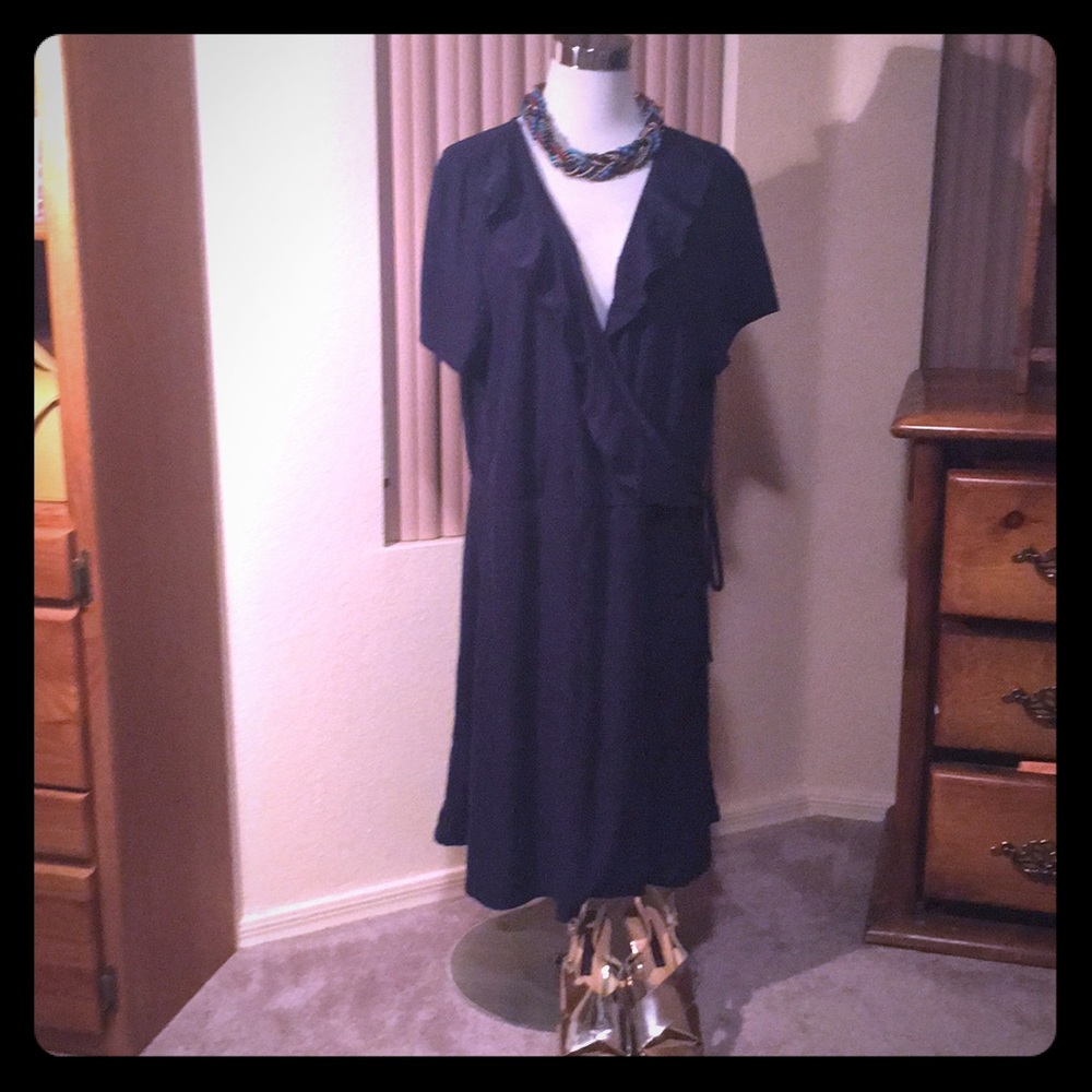 Simply Sexy Derek Heart Faux Wrap Dress